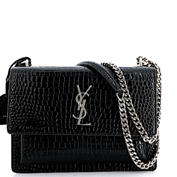 Sunset shoulder bag in black Collector Square - Picture 1 of 7